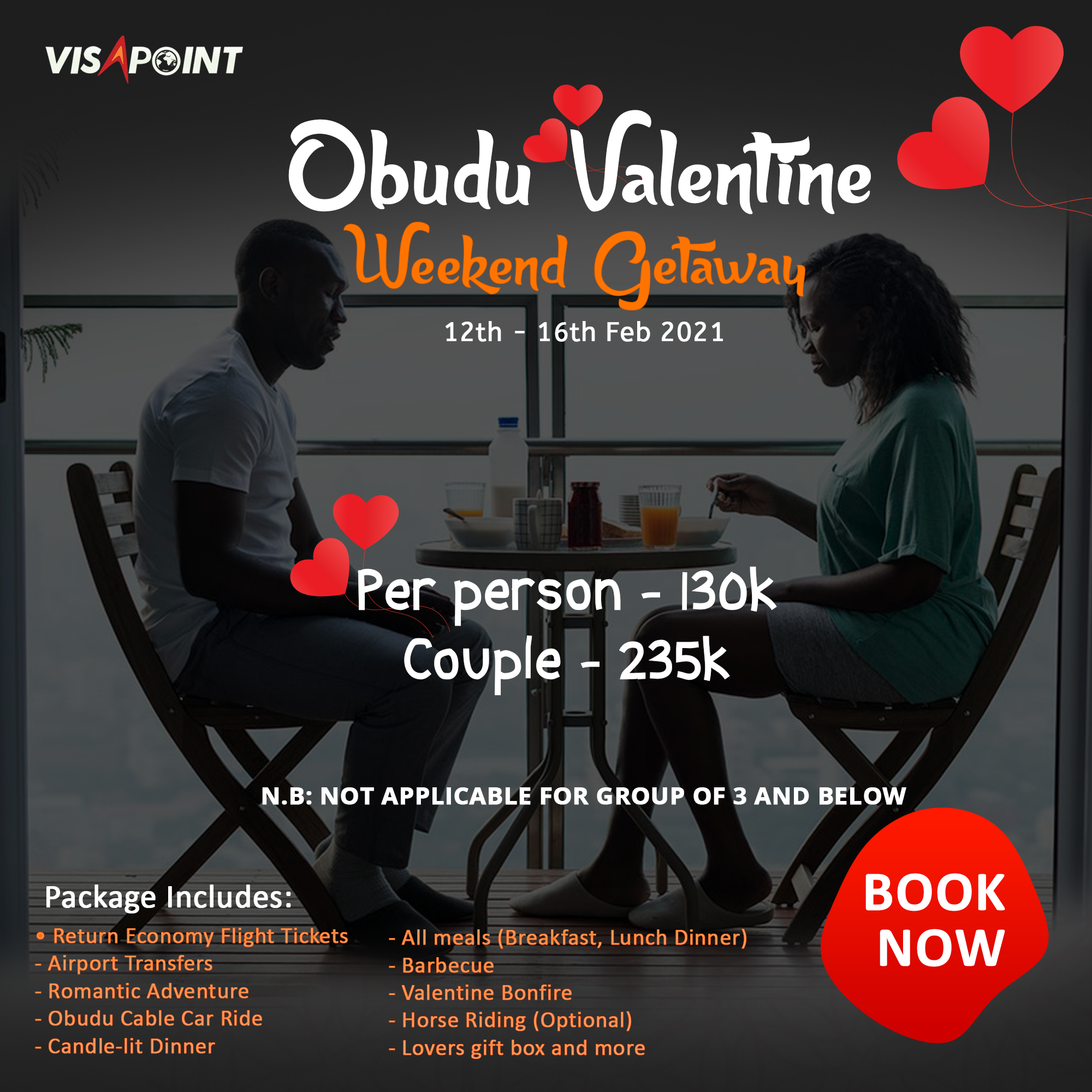 Obudu Valentine Weekend getaway